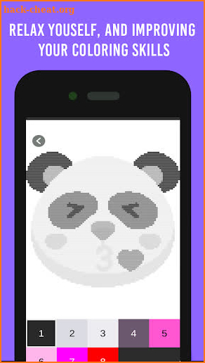 Funny Panda - Color by Number screenshot