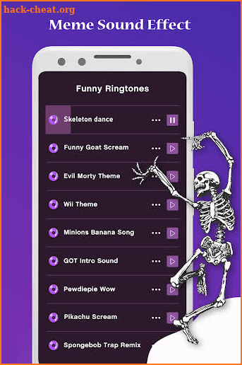 Funny Ringtones: Hot Songs, Meme Sound Tones screenshot