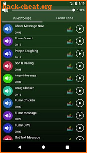 Funny SMS Tones and Sounds screenshot