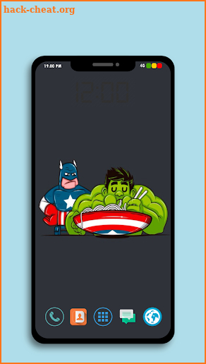 Funny Superhero Wallpapers screenshot