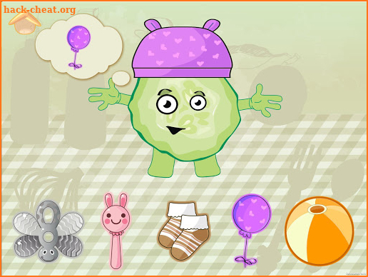 Funny Veggies! Kids games for girls, boys, babies screenshot