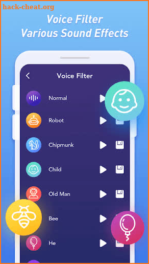 Funny Voice Changer & Sound Effects screenshot