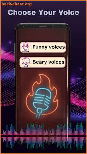 Funny Voice Changer - free funny sound effects screenshot