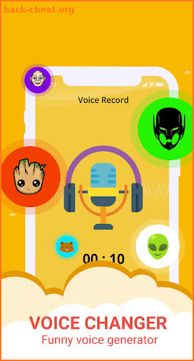 Funny Voice Changer - Voice Editor screenshot