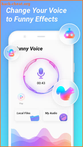 Funny Voice - Make your voice more interesting. screenshot