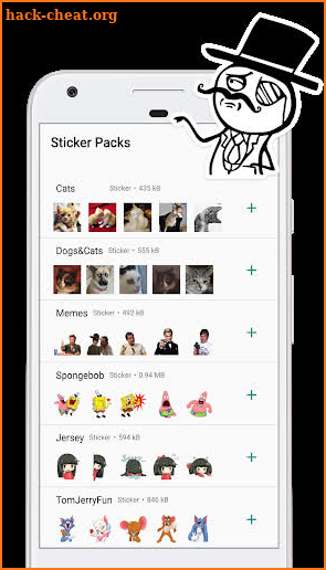 Funny WAStickers - Stickers for WA screenshot