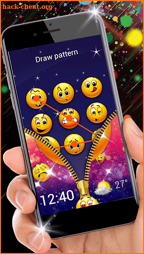 Funny Zipper Emoji 3D Live Lock Screen Wallpapers screenshot