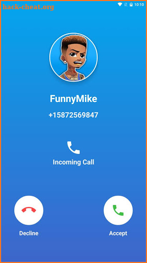 FunnyMike Fake Call screenshot
