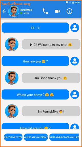 FunnyMike Fake Call screenshot