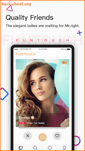 FunTouch-High end dating platform screenshot