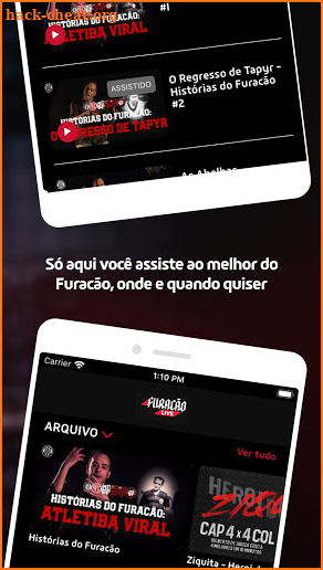 Furacão Live screenshot