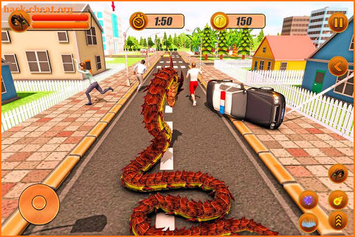 Furious Anaconda Dragon Snake City Rampage screenshot