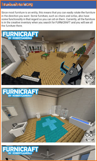 Furnicraft Furniture Mod for Minecraft PE screenshot