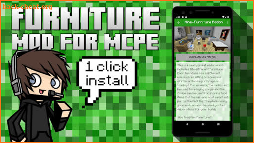 Furniture Mod for MC Pocket Edition screenshot