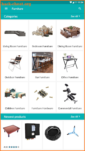 Furniture online shopping app - Buy cheap! screenshot