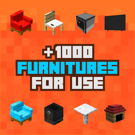 Furnitures MOD: Minecraft PE screenshot