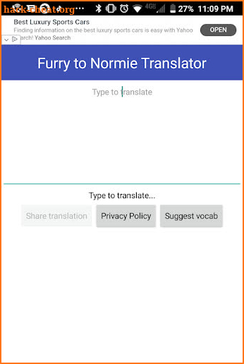 Furry to Normie Translator screenshot