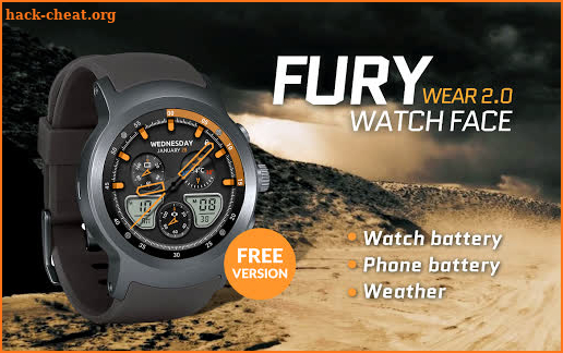 Fury Watch Face screenshot