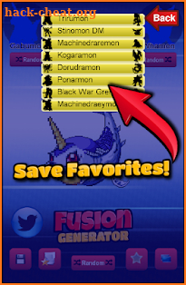 Fusion Generator - Digital Fusion Monster screenshot
