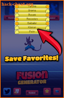 Fusion Generator - Dragon Hero Maker screenshot