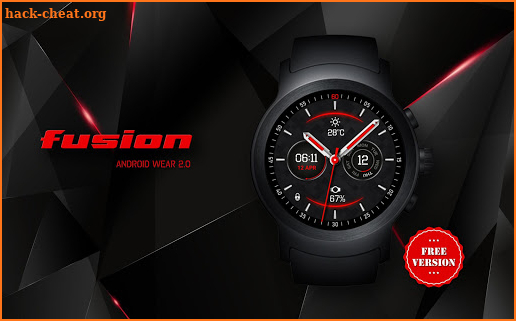 Fusion Watch Face & Clock Live Wallpaper screenshot