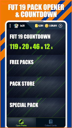 FUT 19 Pack Opener & Countdown screenshot
