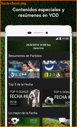 Futbo - Futbol de Bolivia en Vivo screenshot