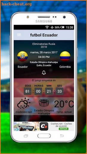 futbol Ecuador app screenshot