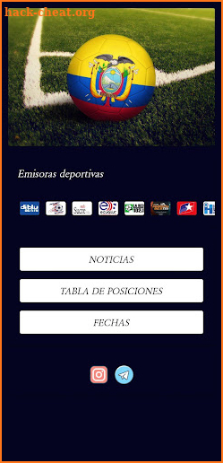 Futbol Ecuador - Libre Directo screenshot