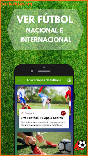 Fútbol En Vivo Guía screenshot