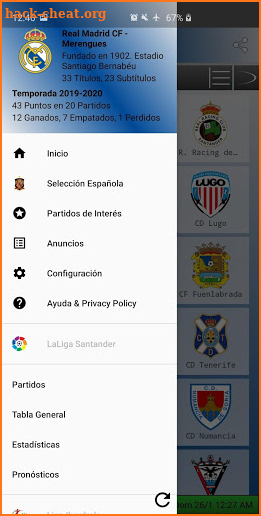 Futbol LaLiga screenshot