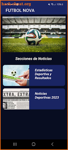 Futbol Nova screenshot