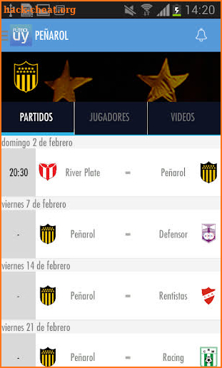 Fútbol Uruguay screenshot