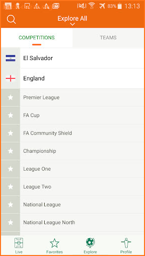 Futbol24 – soccer live scores & results screenshot