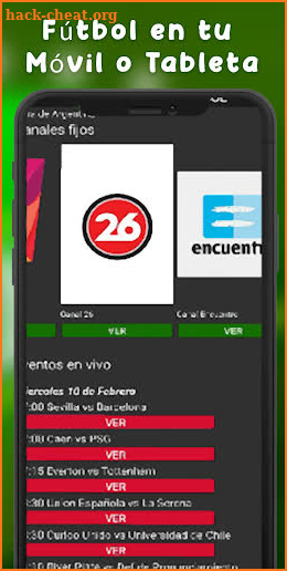 Futemax Futebol ao vivo Helper screenshot