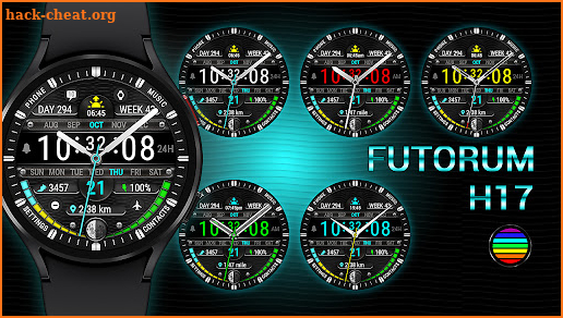 Futorum H17 Hybrid watch face screenshot