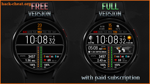 Futorum H6 Digital watch face screenshot