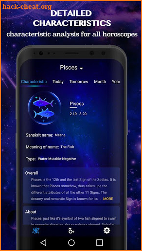 Future Secret-face and horoscope prediction screenshot