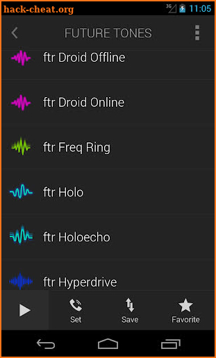 Future Tones -Sci-Fi Ringtones screenshot