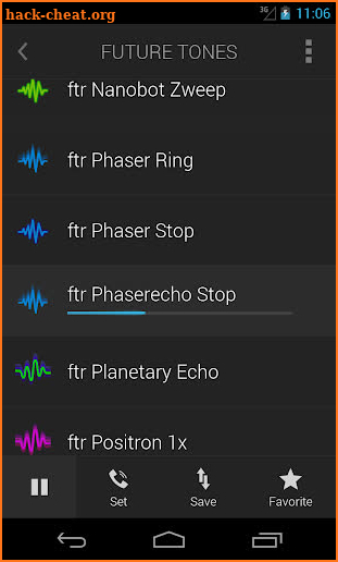 Future Tones -Sci-Fi Ringtones screenshot