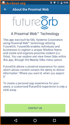 FutureOrb - Proximal Web™ screenshot