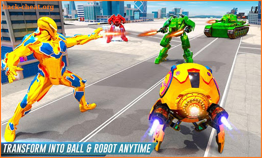 Futuristic Ball Robot Transform: Robot Games screenshot