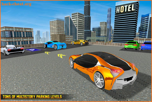 Futuristic Car Parking Game: Free Parking Game screenshot
