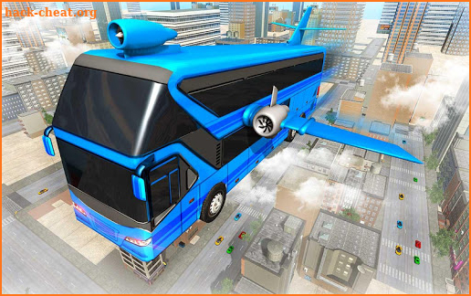 Futuristic Flying Bus Shooter Air fight screenshot