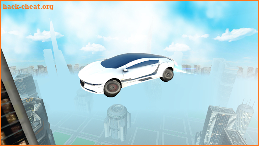 Futuristic Flying Car Driving screenshot