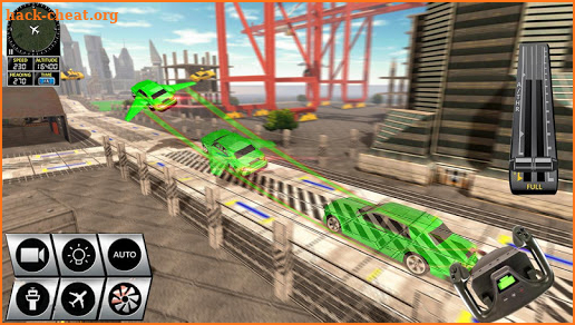 Futuristic Flying Car Racer screenshot