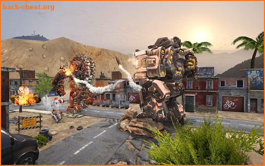 Futuristic Mech Warrior Robot screenshot