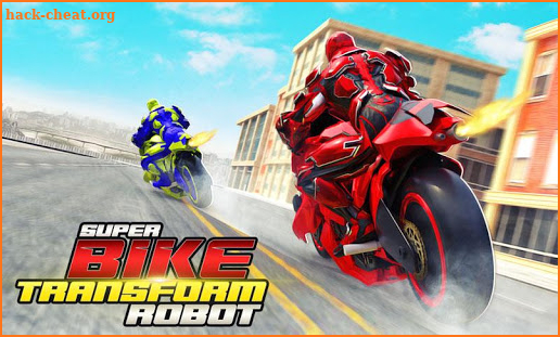 Futuristic Moto Robot Hero Bike Robot Games screenshot