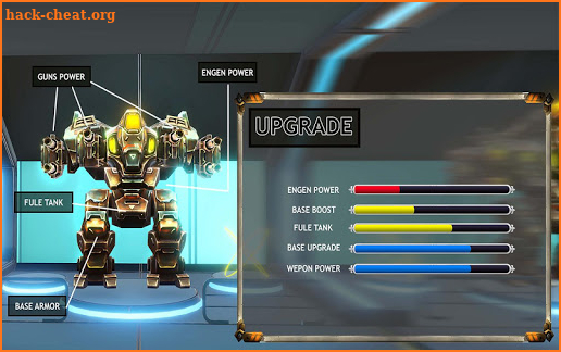 Futuristic Robot Transforming Wars screenshot
