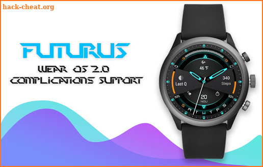 Futurus Watch Face & Clock Live Wallpaper screenshot